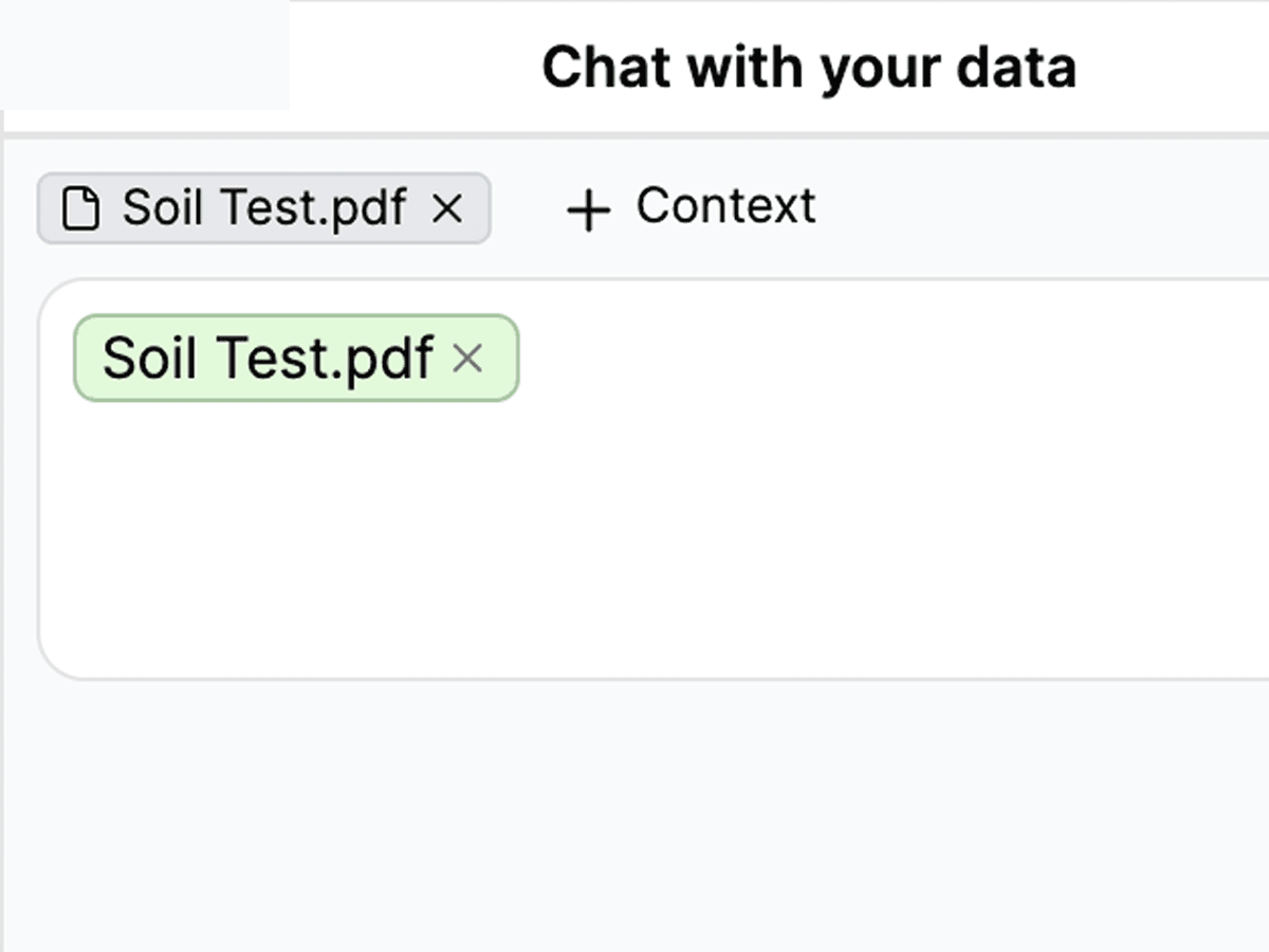 Save time on interpreting soil tests, sap tests, any test.